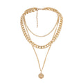 Floating Wearing Wind Cuban Chain Aluminum Chain Nautical Hour Hand Pendant